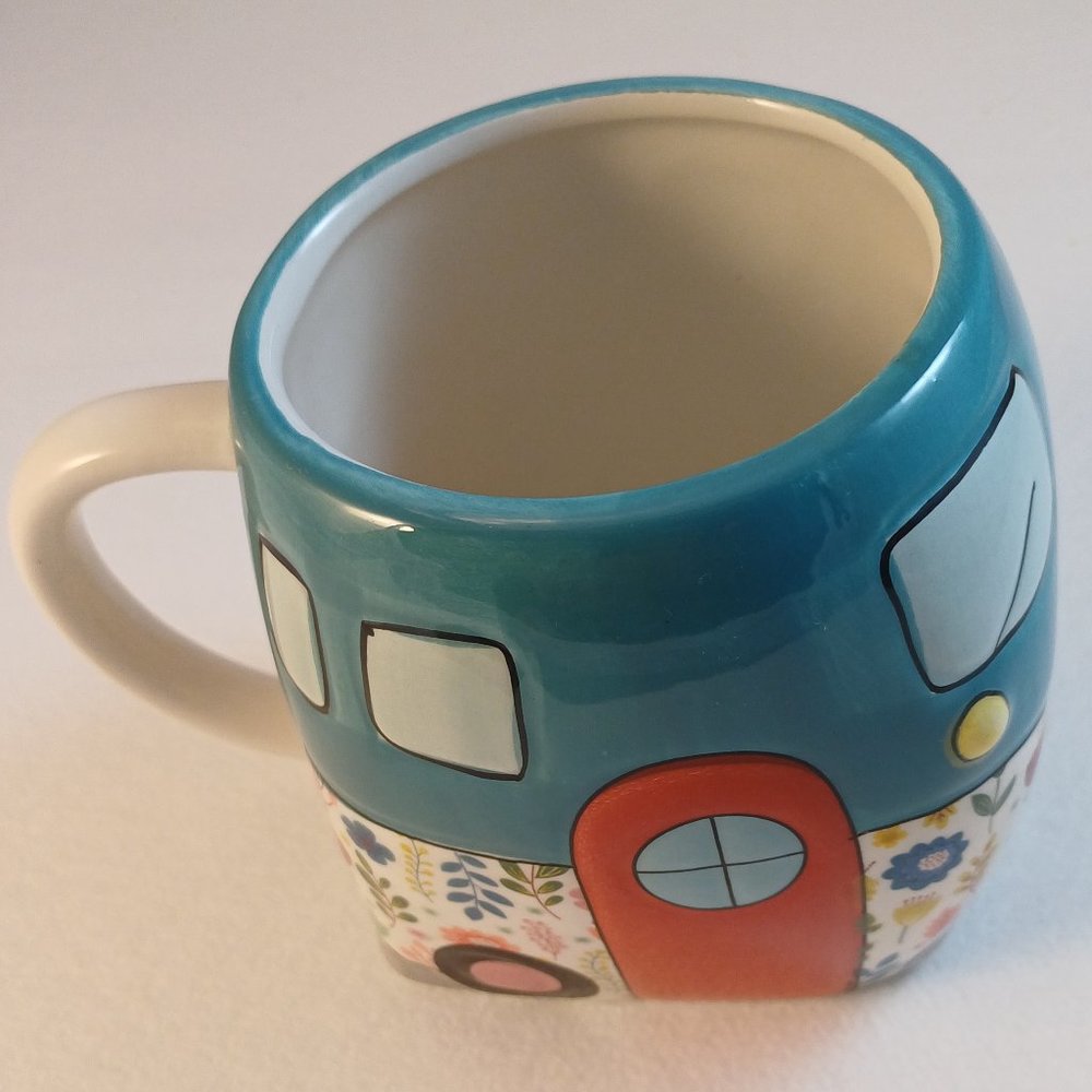 NWT Large Van Camper Motorhome Camping Coffee Tea Mug Home is Where You Park It - Picture 4 of 16